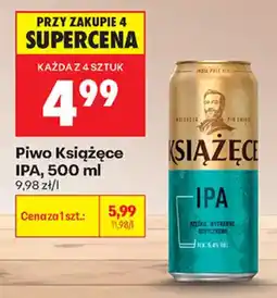 Biedronka Piwo Książęce IPA oferta