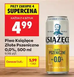 Biedronka Piwo Książęce Złote Pszeniczne oferta