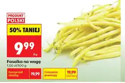 Biedronka Fasolka na wagę oferta