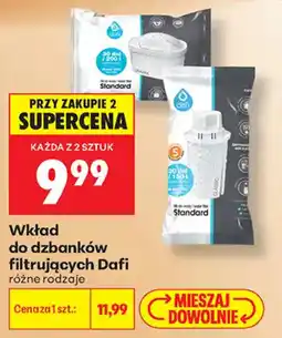 Biedronka Wkład do dzbanków filtrujących Dafi oferta