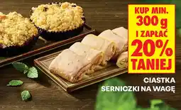 Biedronka Ciastka Serniczki na Wagę oferta