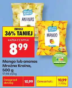 Biedronka Mango lub ananas Mroźna Kraina oferta