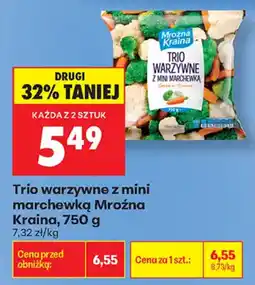 Biedronka Trio warzywne z mini marchewką Mroźna Kraina oferta