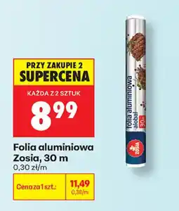 Biedronka Folia aluminiowa Zosia oferta