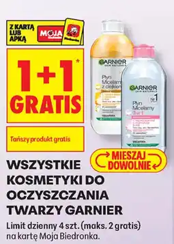 Biedronka Wszystkie Kosmetyki do Oczyscania Twarzy Garnier oferta
