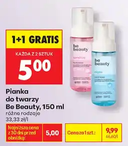 Biedronka Pianka do twarzy Be Beauty oferta