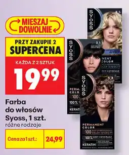 Biedronka Farba do włosów Syoss oferta