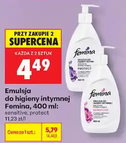 Biedronka Emulsja do higieny intymnej Femina oferta