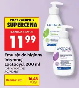 Biedronka Emulsja do higieny intymnej Lactacyd oferta