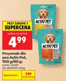 Biedronka Przysmak dla psa Activ Pet oferta
