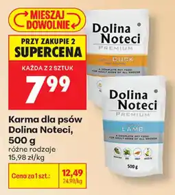 Biedronka Karma dla psów Dolina Noteci oferta