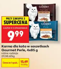 Biedronka Karma dla kota w saszetkach Gourmet Perle oferta