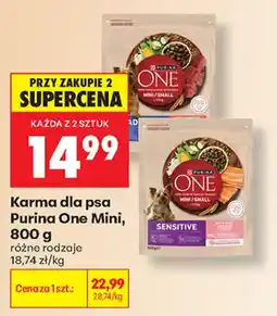 Biedronka Karma dla psa Purina One Mini oferta