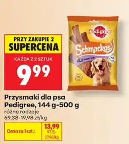 Biedronka Przysmaki dla psa Pedigree oferta