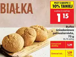 Biedronka Bułka śniadaniowa pełnoziarnista oferta