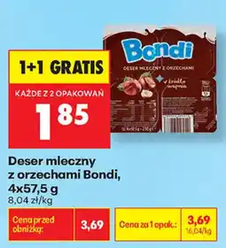 Biedronka Deser mleczny z orzechami Bondi oferta