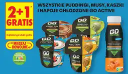 Biedronka Pudding, Mussy, Kaszki i Napoje Chłodzone Go Active oferta
