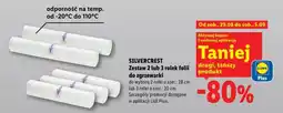 Lidl Silvercrest Zestaw 2 lub 3 rolki folii do zgrzewarki oferta