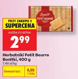 Biedronka Herbatniki Petit Beurre Bonitki oferta