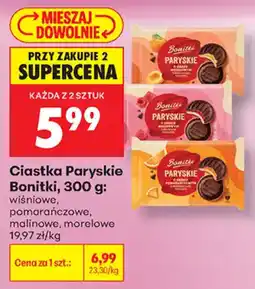 Biedronka Ciastka Paryskie Bonitki oferta