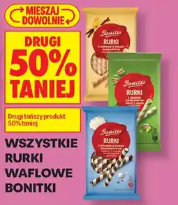 Biedronka Rurki Waflowe Bonitki oferta