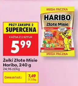Biedronka Żelki Złote Misie Haribo oferta