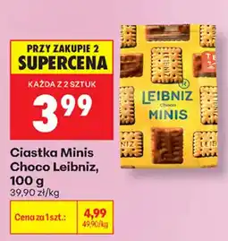 Biedronka Ciastka Minis Choco Leibniz oferta