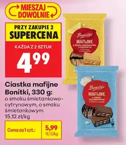 Biedronka Ciastka mafijne Bonitki oferta