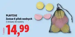 Lidl PLAYTIVE Zestaw 6 piłek wodnych oferta