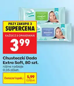 Biedronka Chusteczki Dada Extra Soft oferta
