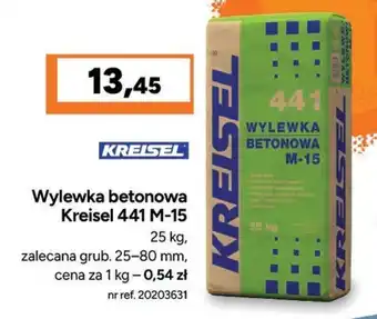 Wylewka betonowa Kreisel 441 M-15