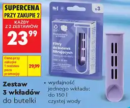 Biedronka Filtry do butelek filtrujących oferta