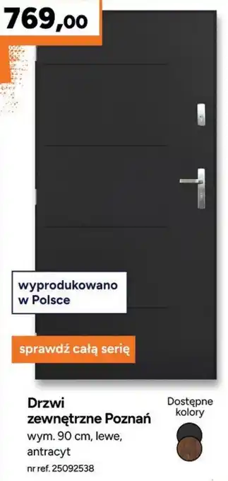 Drzwi zewnętrzne Poznań