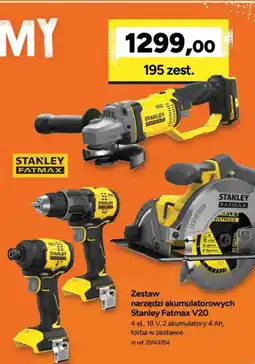Bricoman Zestaw narzędzi akumulatorowych Stanley Fatmax V20 oferta