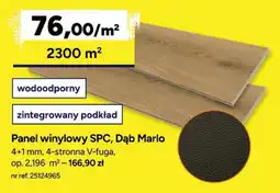 Bricoman Panel winylowy SPC, Dąb Marlo oferta