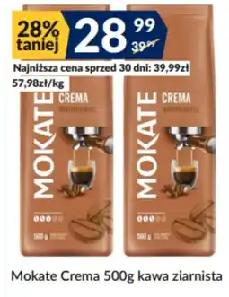 Sużyw Mokate Crema kawa ziarnista oferta