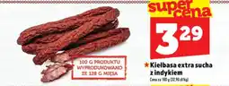 Topaz Kiełbasa extra sucha z indykiem oferta