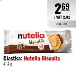 Eurocash Ciastka: Nutella Biscuits oferta