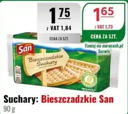Eurocash Suchary: Bieszczadzkie San oferta