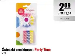 Eurocash Świeczki urodzinowe: Party Time oferta