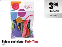 Eurocash Balony pastelowe: Party Time oferta