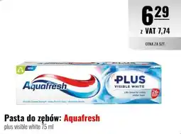 Eurocash Pasta do zębów: Aquafresh plus visible white oferta