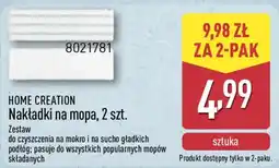 ALDI HOME CREATION Nakładki na mopa oferta