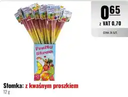Eurocash Słomka: z kwaśnym proszkiem oferta
