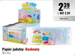 Eurocash Papier jadalny: Banknoty Mega Money oferta