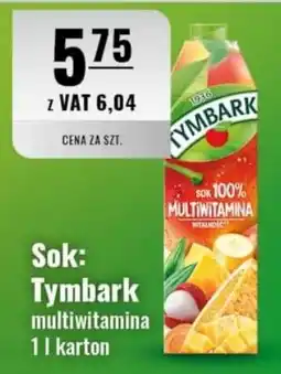 Eurocash Sok: Tymbark multiwitamina oferta