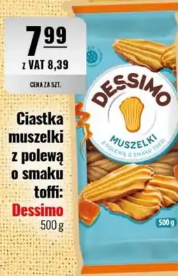 Eurocash Ciastka muszelki z polewą o smaku toffi: Dessimo oferta