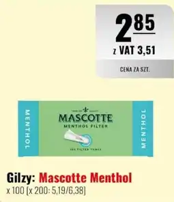 Eurocash Gilzy: Mascotte Menthol oferta