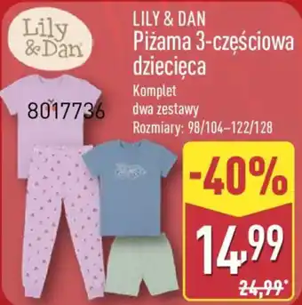 Piżama 3-częściowa dziecięca