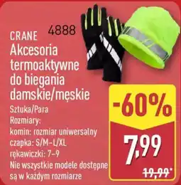 ALDI CRANE Akcesoria termoaktywne do biegania damskie/męskie oferta